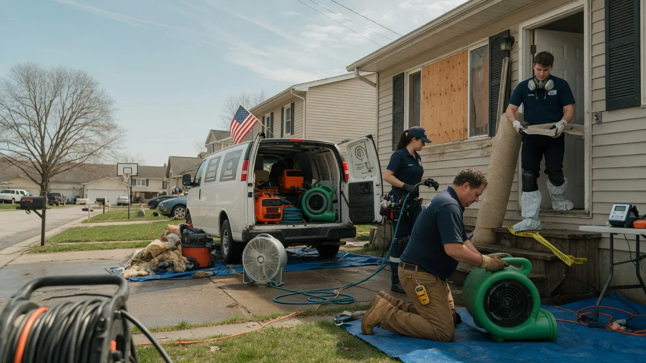 Water Damage Restoration in Mehoopany, PA near me